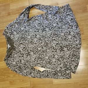 Lucky Brand 1X floral tunic
